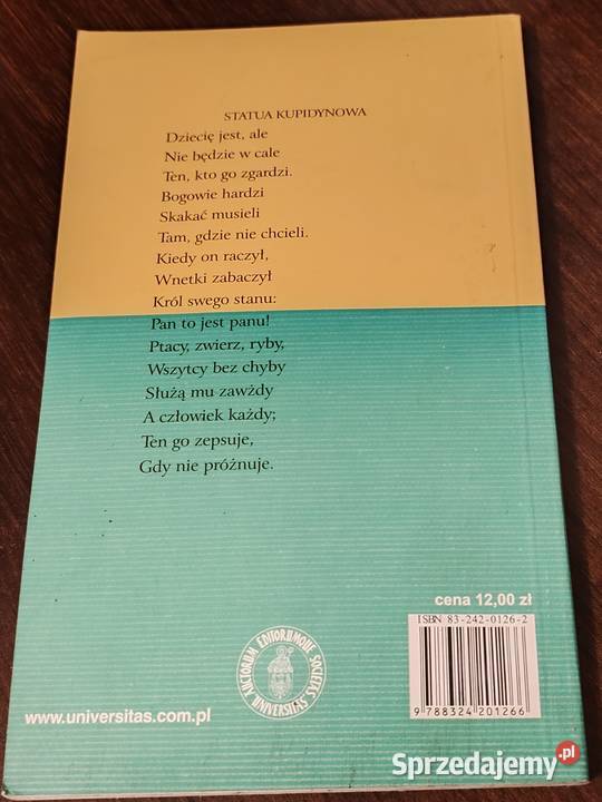 Poezje Mikołaj Sęp Szarzyński