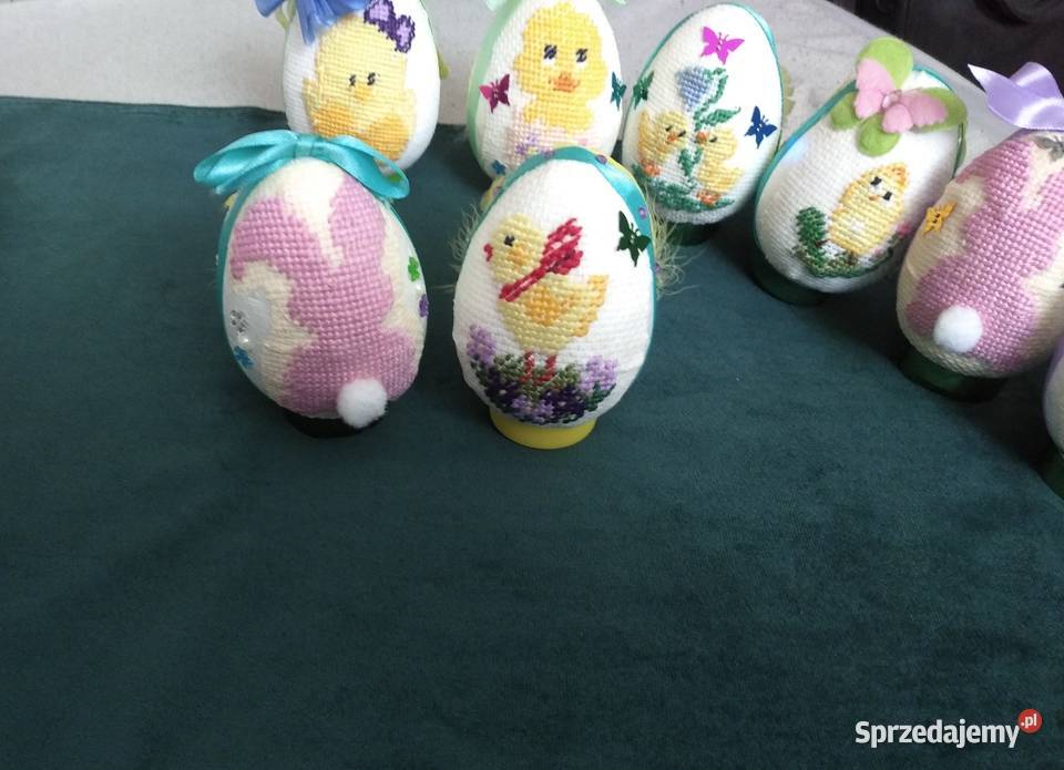 pisanka haft rękodzieło wzory