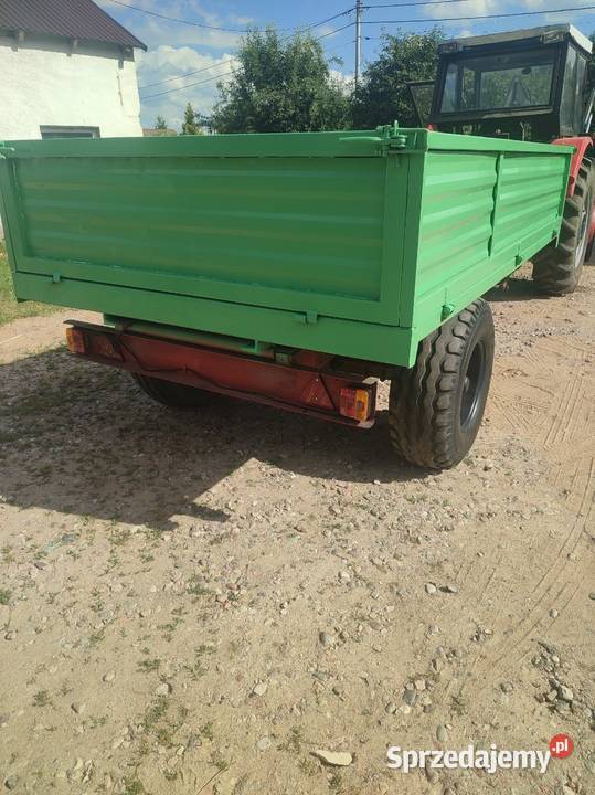 Przyczepka wywrotka rolnicza nieuszkodzony Gapowo sprzedam