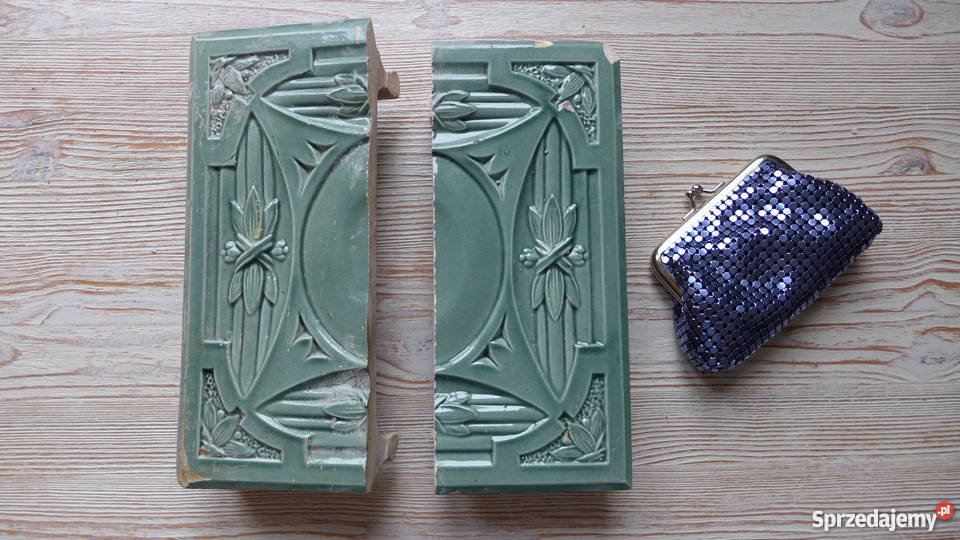 G9 ART DECO oryginalny dekor kafel DWIE POŁÓWKI Warszawa