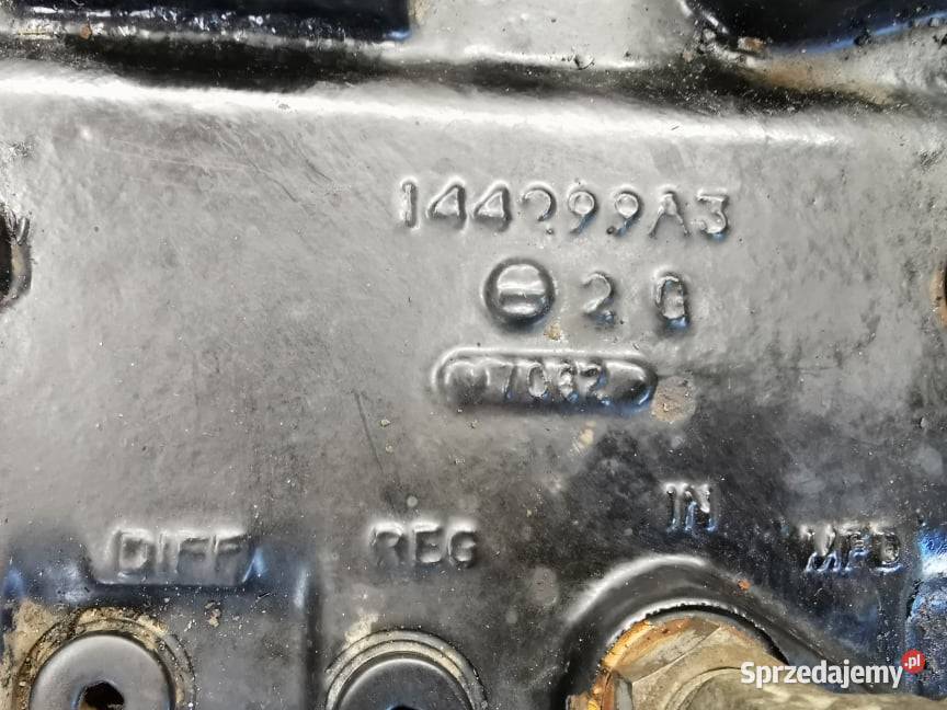 Mechanizm różnicowy Case MX 120 Tył wielkopolskie Wilkowo