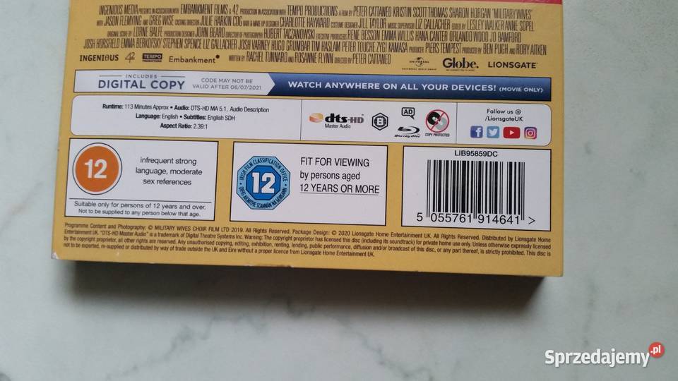 Military Wives 20192020 Bluray disc Puławy