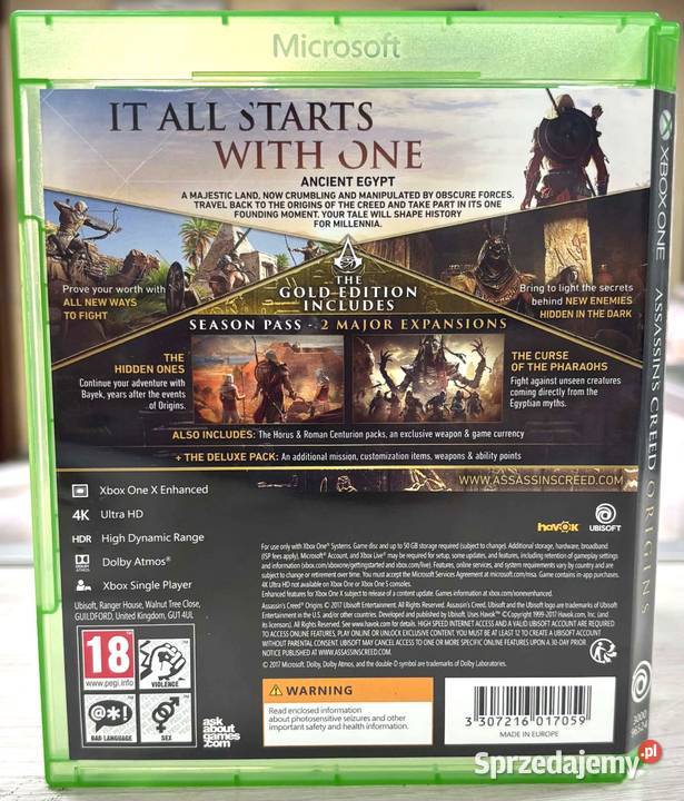 Assassins Creed Origins Gold Edition Elbląg