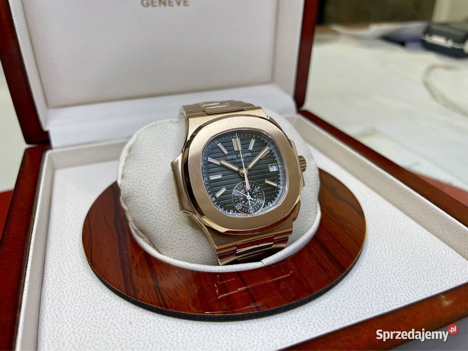 Patek Philippe piękny zegarek męski szafir Gdańsk