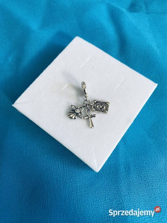 nowa oksydowana zawieszka charms beads breloczek srebro Gdynia sprzedam