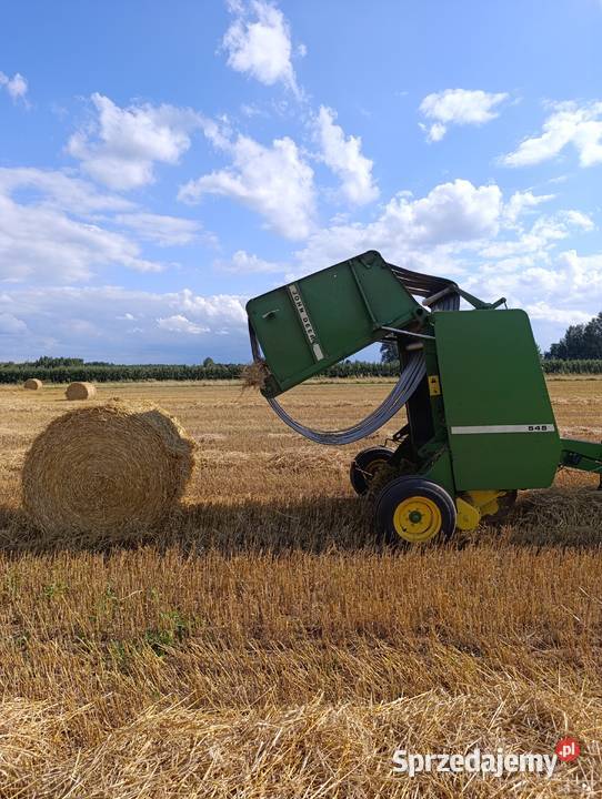 Prasa John Deere 545 nieuszkodzony Sobienie-Jeziory