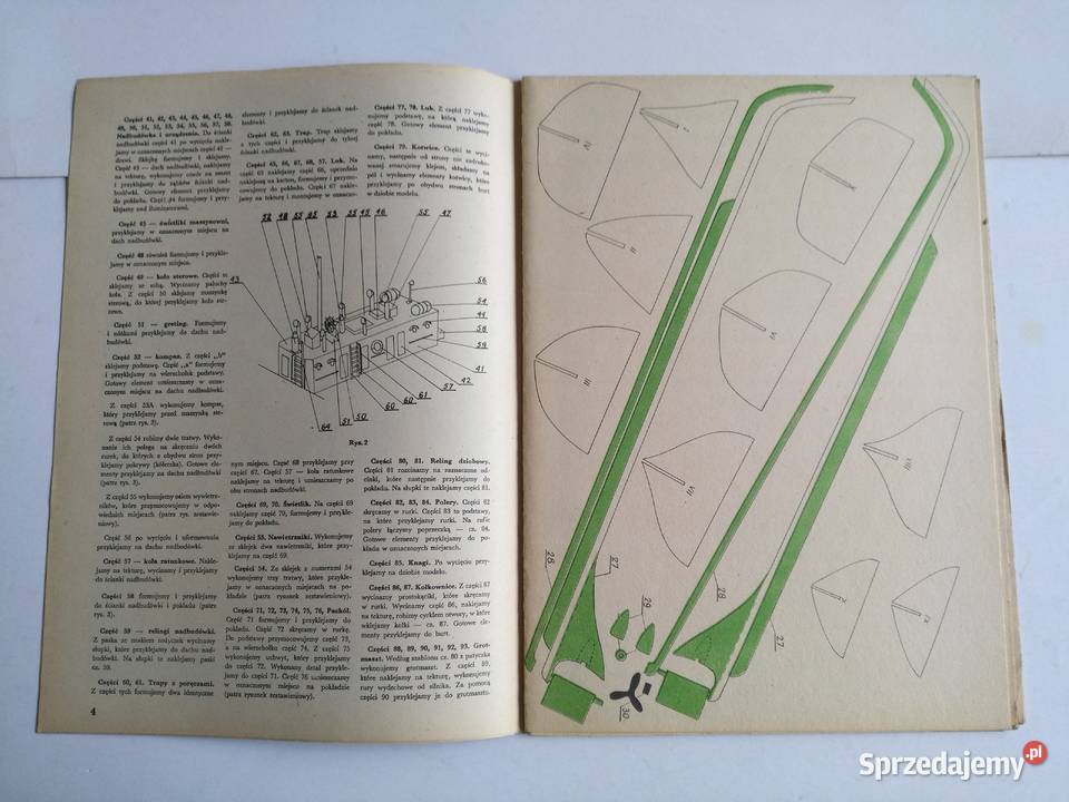 Mały Modelarz 61984 Statek szkolny Zawisza Dąbrowa Górnicza