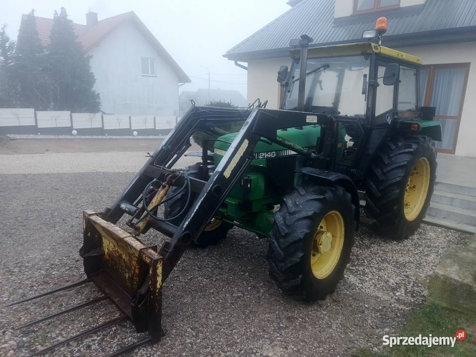 John Deere 2140 80r z turem świętokrzyskie Krajno-Zagórze