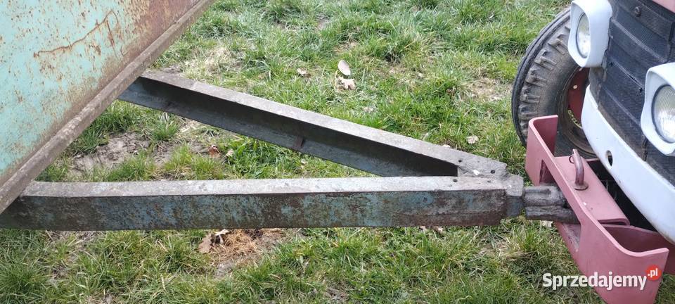 Przyczepa jednoosiowa dwukołówka nieuszkodzony Dzierżoniów