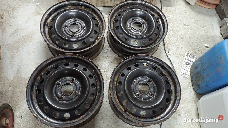 Felgi stalowe nissan almera 15 6J et45 4x1143 śląskie Bytom