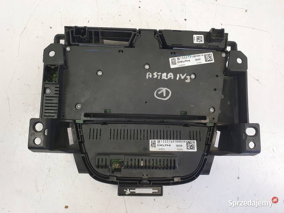 PANEL KLIMATYZACJI Opel Astra J RADIA OGRZEWANIA Chełm