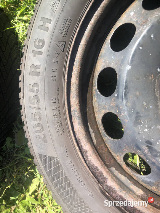 Koła komplet felga stalowa opona Continental TS Wrzosowa sprzedam