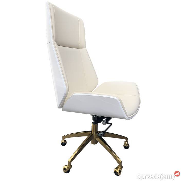 Zestaw mebli biurowych Prima biurko białe Golkowice