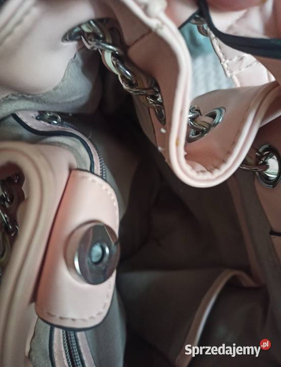 różowy worek na ramię Dla kobiet