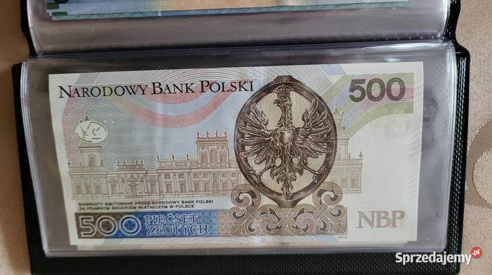 Polska 500 Złotych Jan III Sobieski Pierwsza małopolskie Nowy Sącz