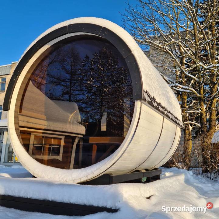 Sauna ogrodowa beczka ruska bania 25m 22 m Płock