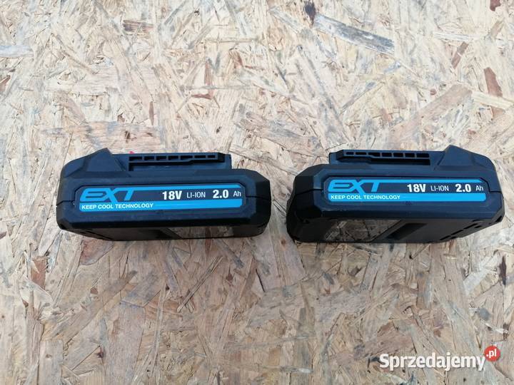 ZESTAW WKRĘTARKA ZAKRĘTARKA ERBAUER 18V 2x2Ah Wyrzeka