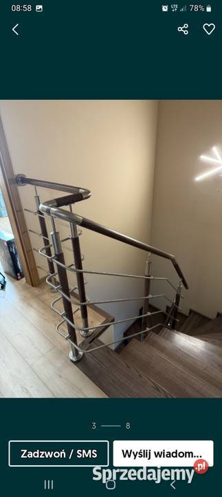 Balustrada na schody Kórnik