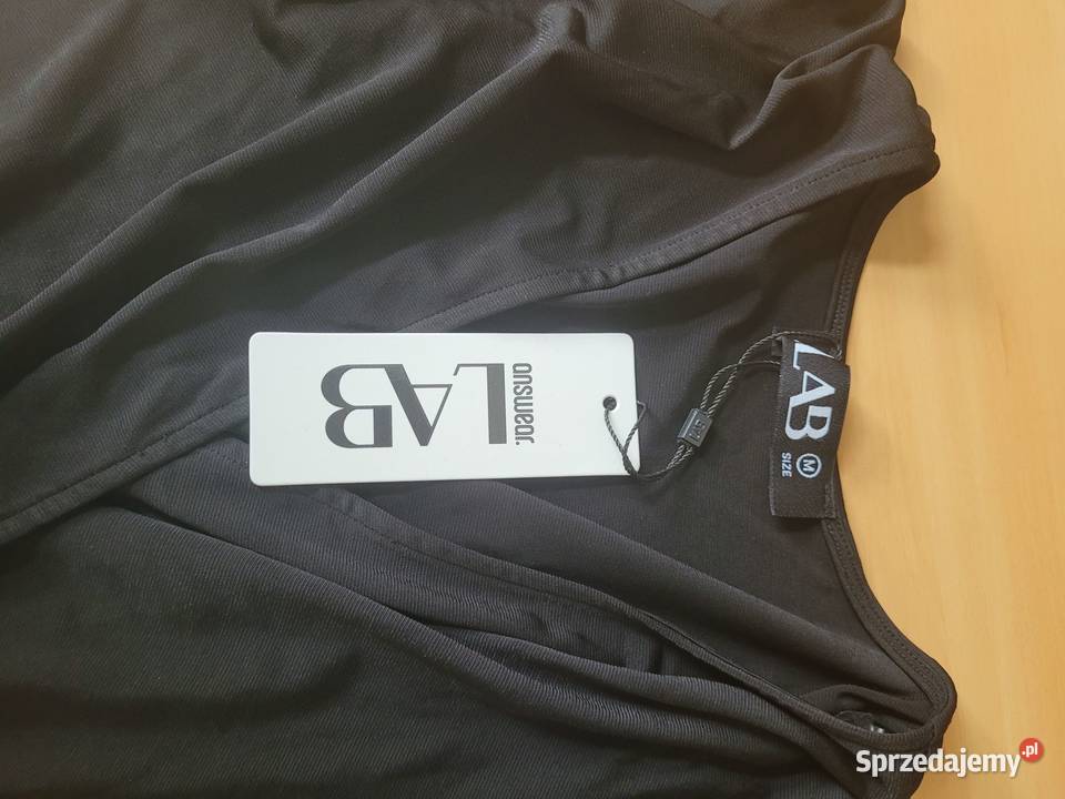 Czarna bluzkabody Answear Lab Bez wzoru