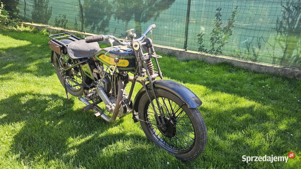 Motocykl Monark Blackburn 350 ccm 1929 nieuszkodzony Pozostałe dolnośląskie Wrocław