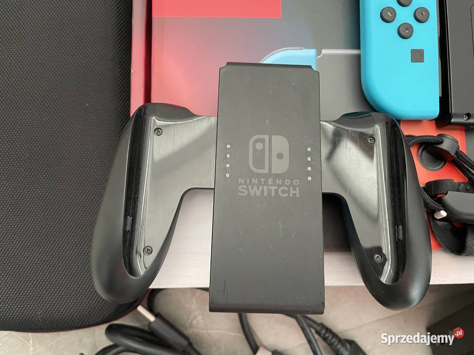 Nintendo Switch OLED Zestaw Gry Super Stan Inowrocław