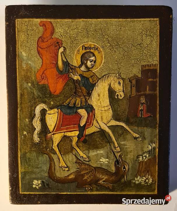 Ikona Święty Jerzy 0332 mazowieckie Warszawa