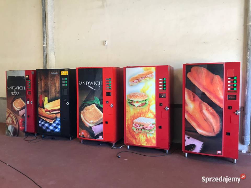 Automat vendingowy do ciepłych chrupiących Poznań sprzedam