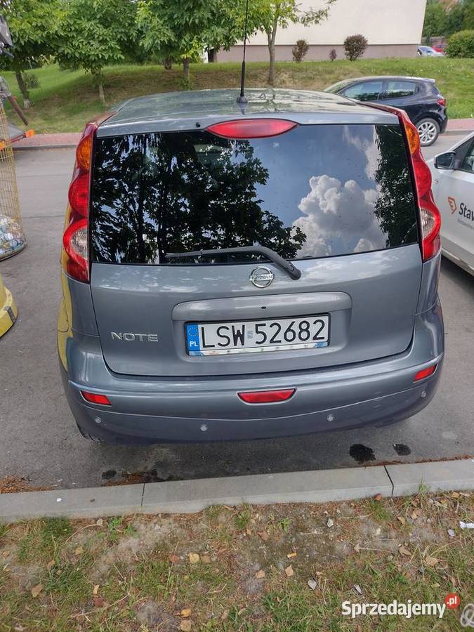 Nissan Note 16 benzyna 2009 r 110KM lubelskie Świdnik sprzedam