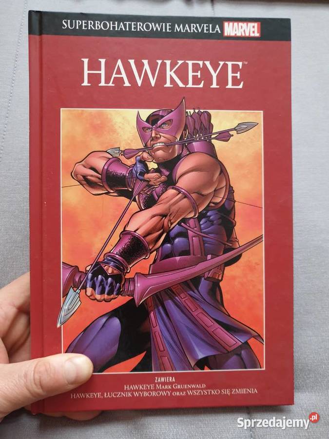 Hawkeye Superbohaterowie Marvela tom 6 kredowy papier  Gdynia