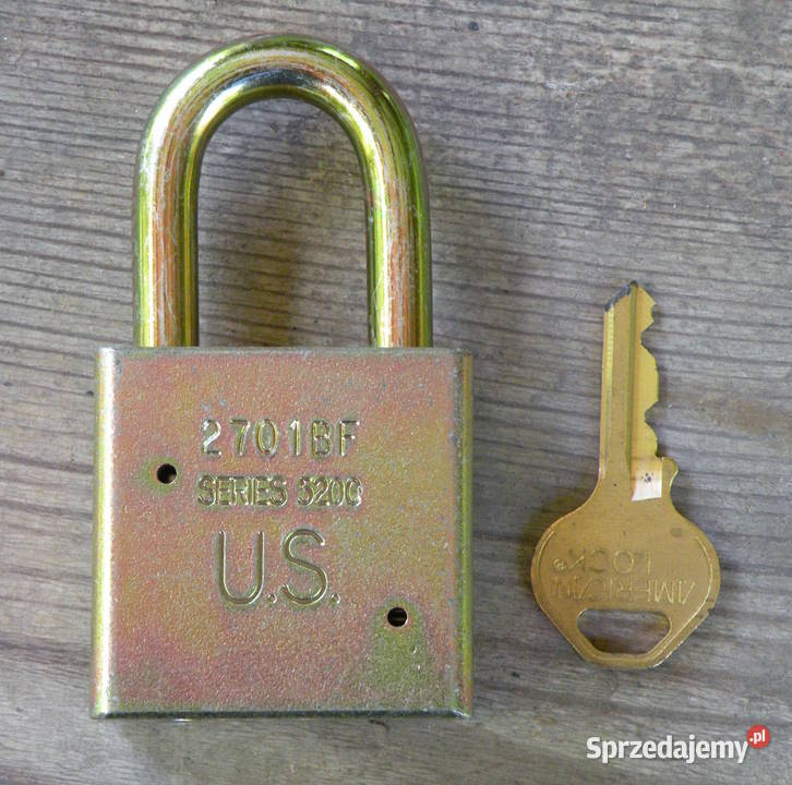 Kłódka Us Army American Lock dolnośląskie Wrocław