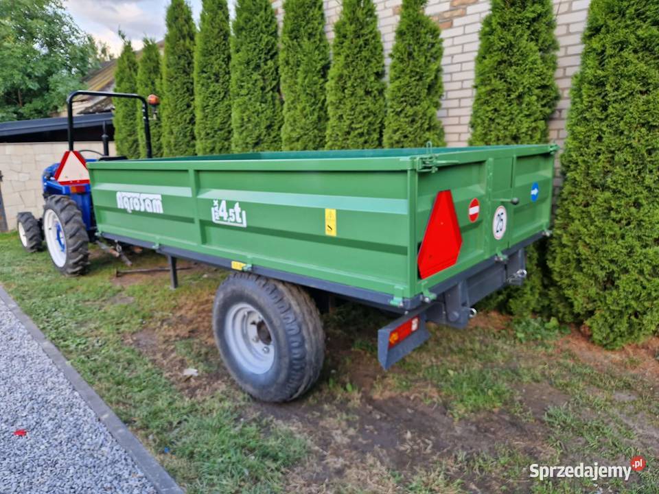 Przyczepka kiper wywrotka dwukolka Zamość
