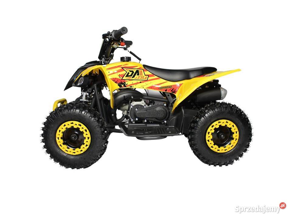 QUAD ATV Mini Pocket Dazzle AV49 Żółty 49cc 4