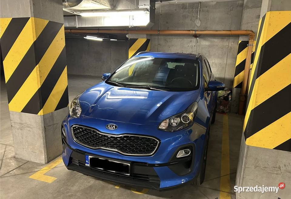 KIASPORTAGEIV16GDI13256 niebieski Sportage mazowieckie Warszawa
