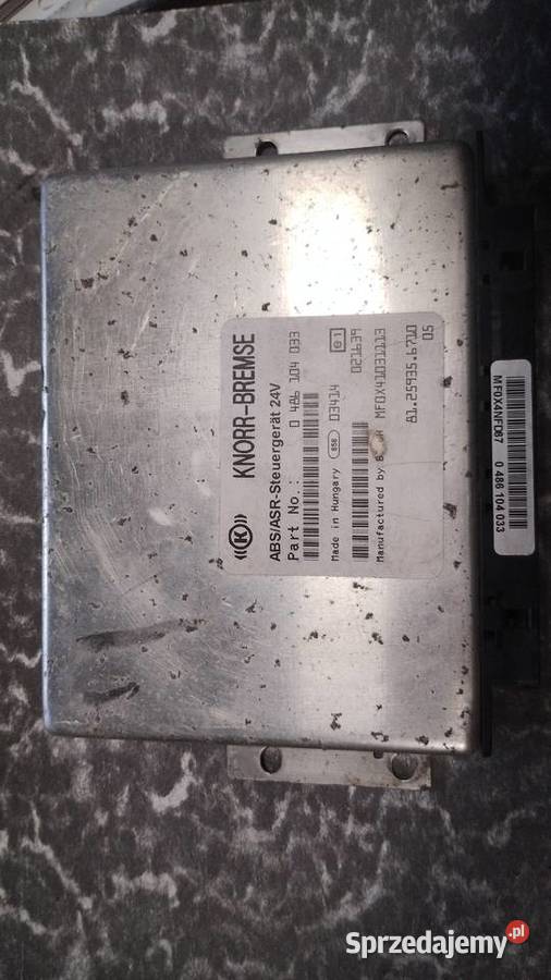MODUŁ STEROWNIK ABS MAN 19414 F2000 0486104033 Łazy
