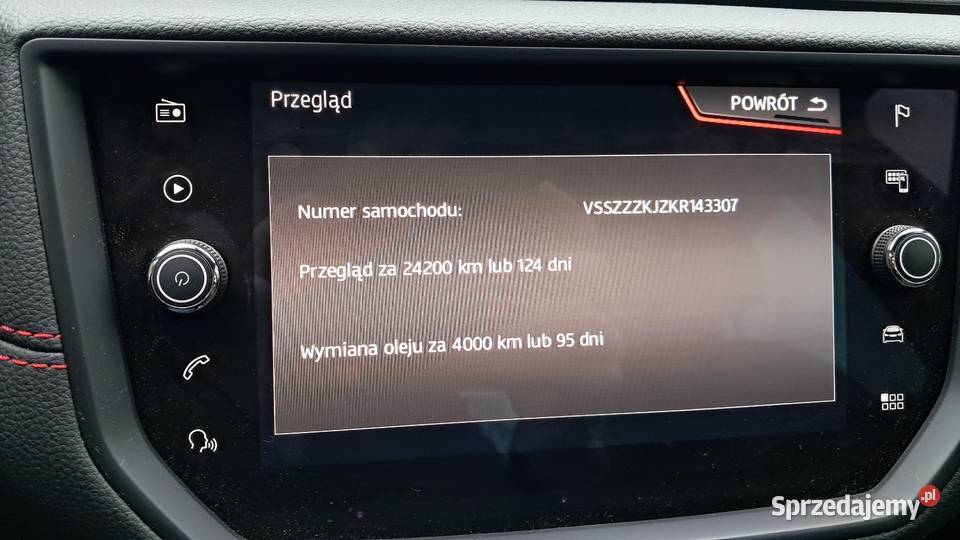Seat Arona salon 15 TSI ASO BEZWYPADKOWY relingi dachowe Nałęczów