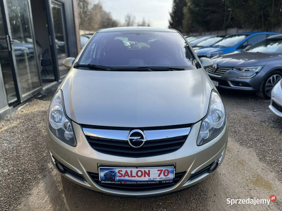 Opel Corsa 12 Automat 1 wł Climatronic El szyby możliwa zamiana Częstochowa