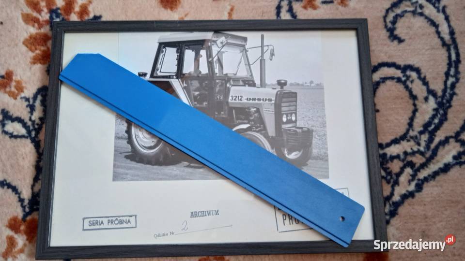 Obrazek z ciągnikiem Ursus 3512 pamiątka Pozostałe Lublin