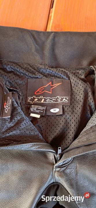 Spodnie motocyklowe skórzane Alpinestars męskie Tomaszów Lubelski
