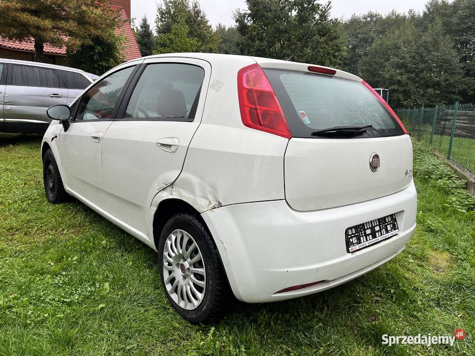 Fiat Grande Punto Skórzane czerwone siedzenia sprzedam
