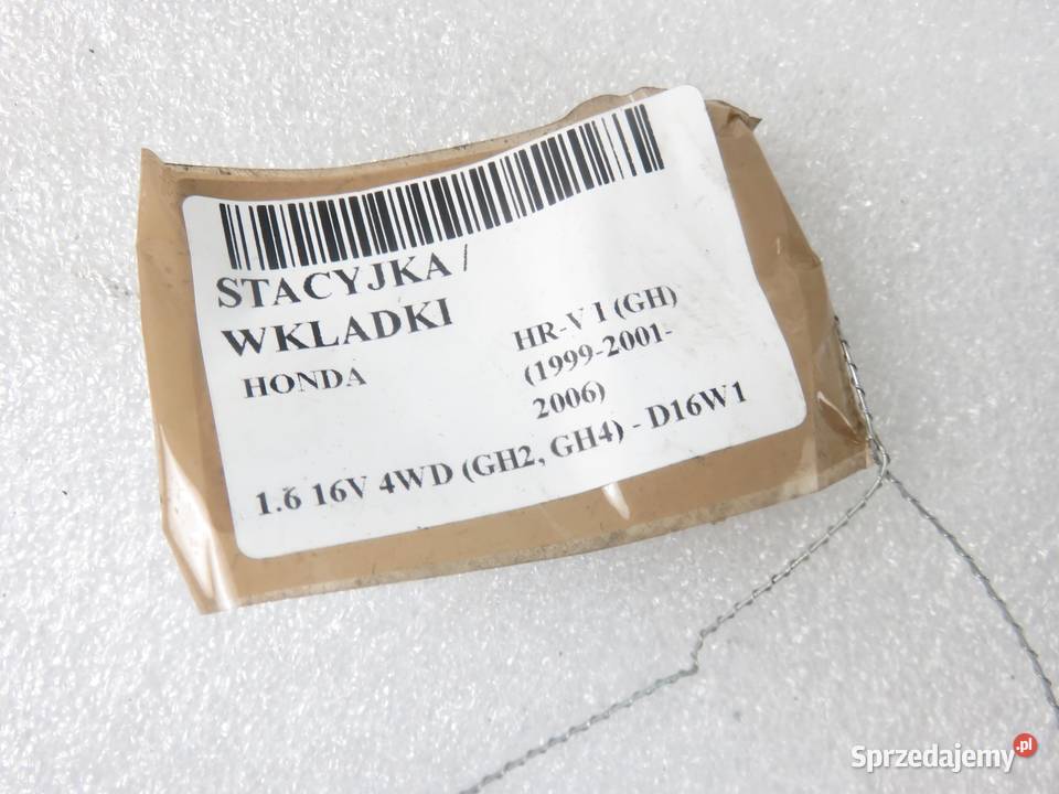 STACYJKA WKŁADKI HONDA HRV I osobowe małopolskie
