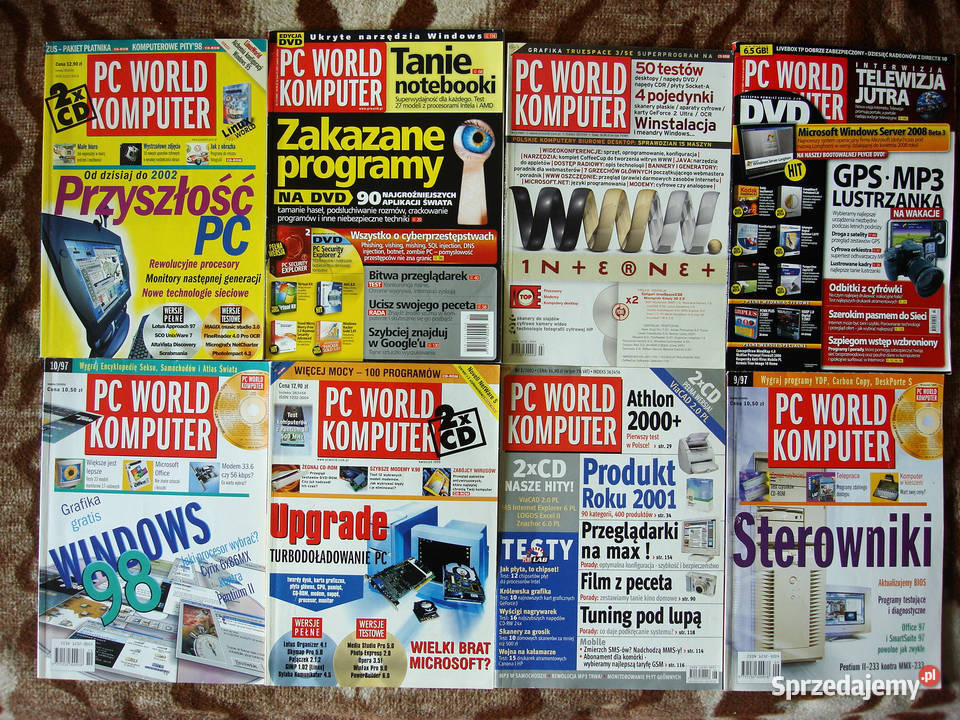CHIP PC WORLD KOMPUTER ENTER INNE 46x CD 31x świętokrzyskie