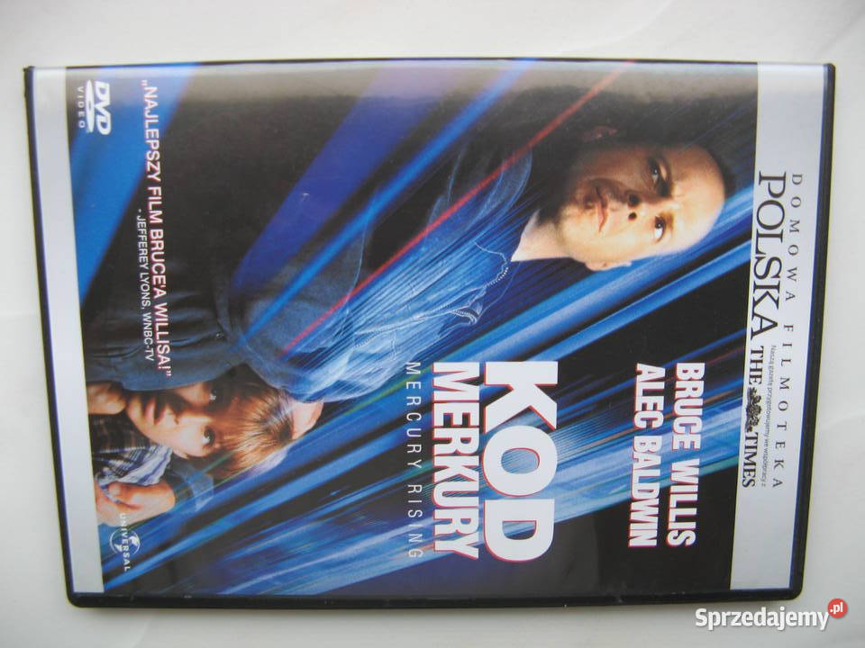 DVD Kod Merkury Bruce Willis Alec Baldwin Poznań