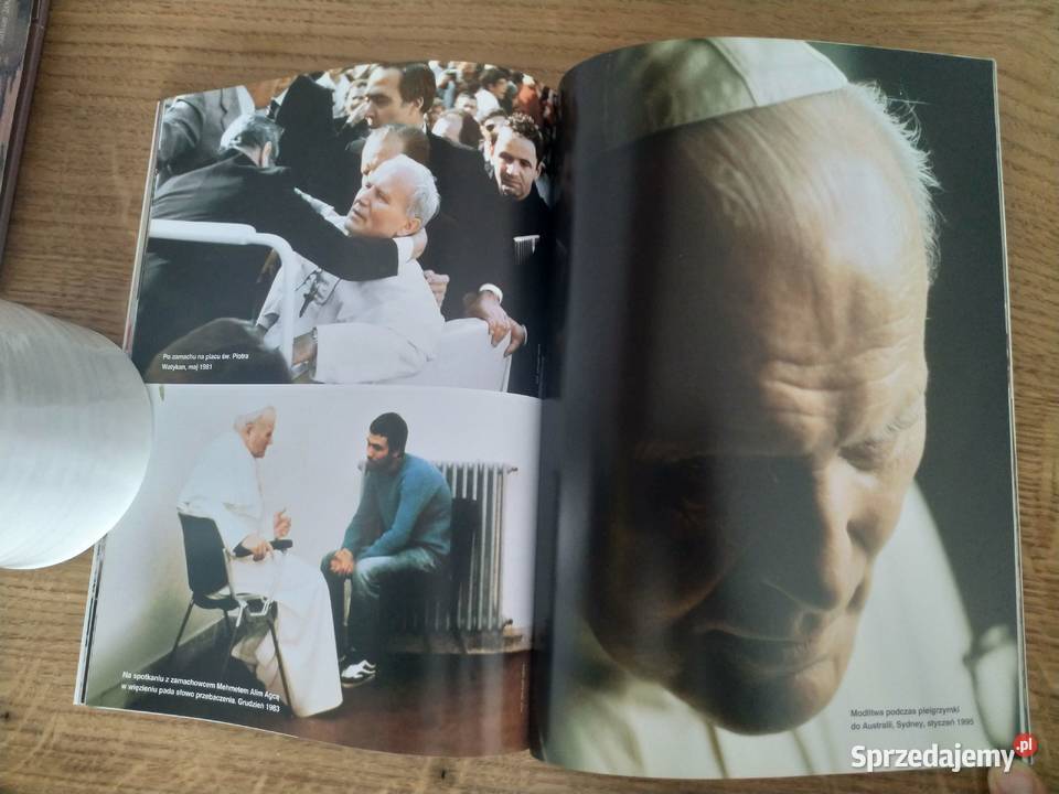 Jan Paweł II Najpiękniejsze zdjęcia pontyfikatu Rok wydania 2005 Książki i Podręczniki Gdańsk