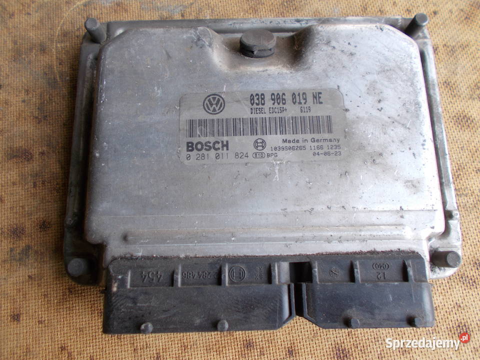 SEAT IBIZA 19tdi ATD 038906019NE sterownik osobowe