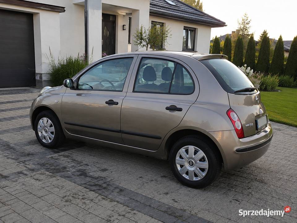 NISSAN MICRA 12 GAZ 5 drzwi klima parkotronik łódzkie
