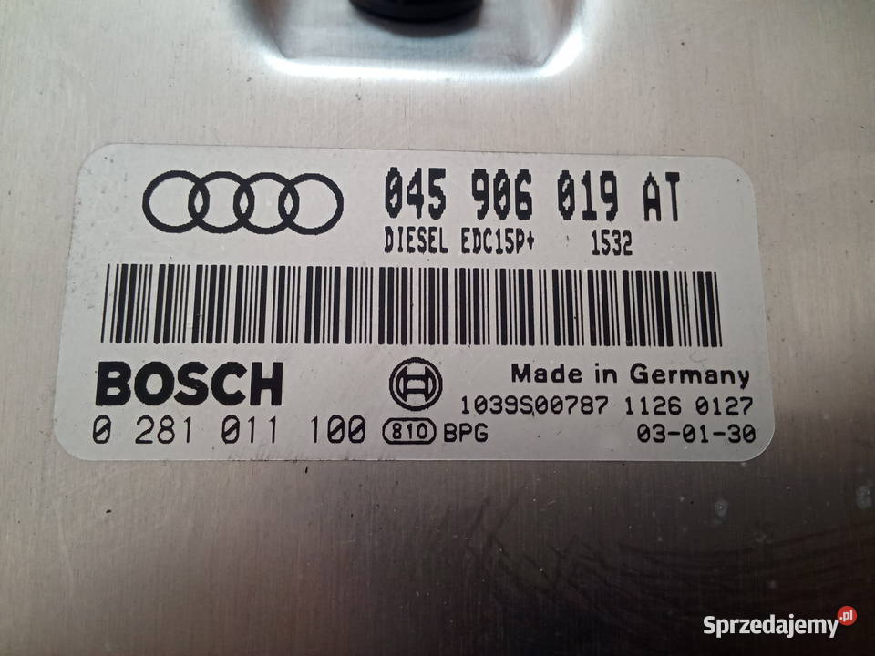 Audi A2 14 TDI AMF Sterownik silnika Komputer Dębica sprzedam