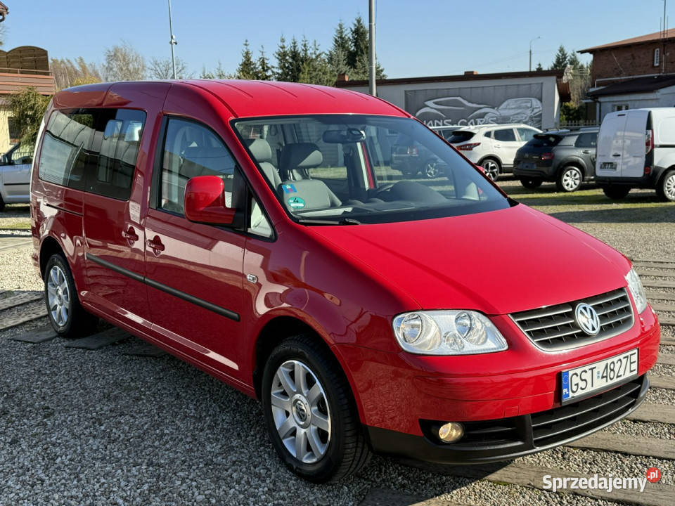 Volkswagen Caddy MAXIDSG19 tdi7osobowyz Niemiec Dąbrowa