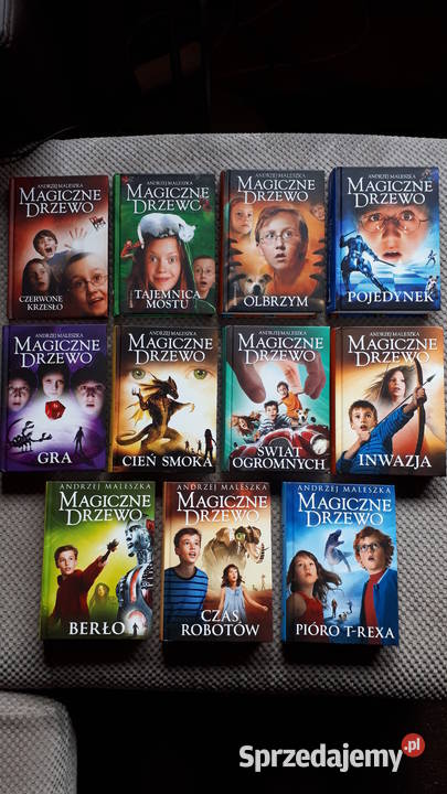 11 części serii Magiczne drzewo Kraków