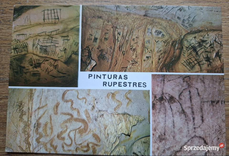 Cueva De la Pileta Benaojan Hiszpania pocztówka Kraków