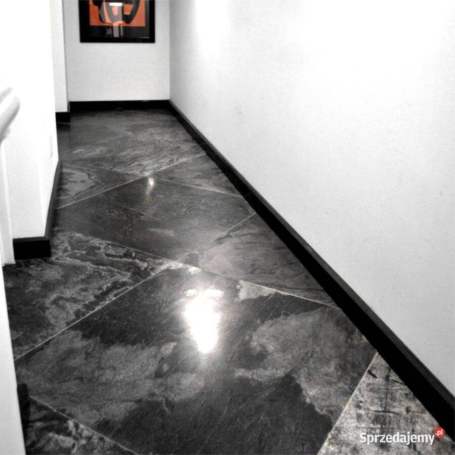 Płytki kwarcyt Silver Grey szlifowany 60x60x12